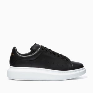 Alexander McQueen black oversized sneakers